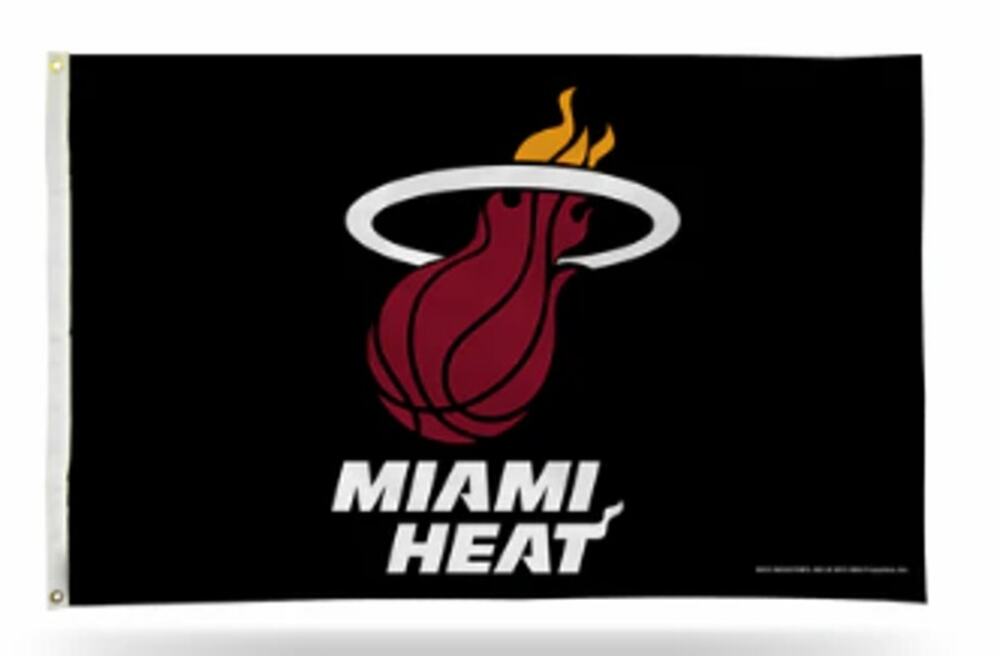 Miami Heat NBA Flag